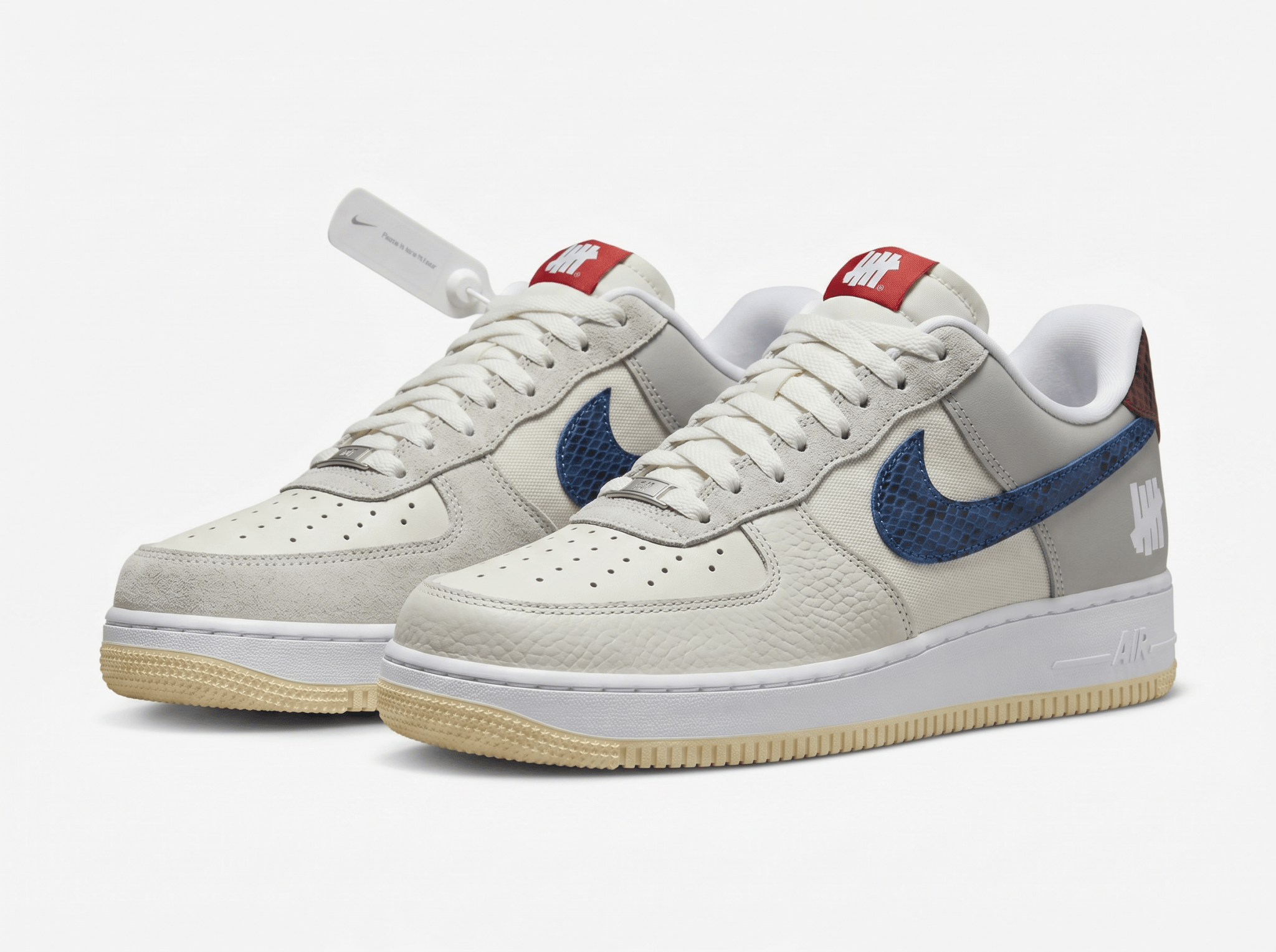 Nike Air Force 1 Undefeated Blue Swoosh ππ€π