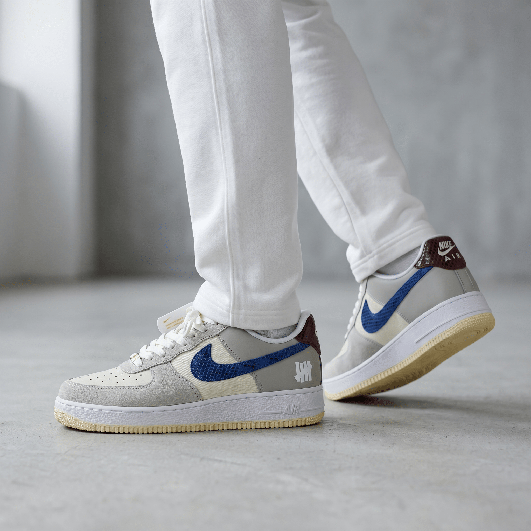 Nike Air Force 1 Undefeated Blue Swoosh ππ€π