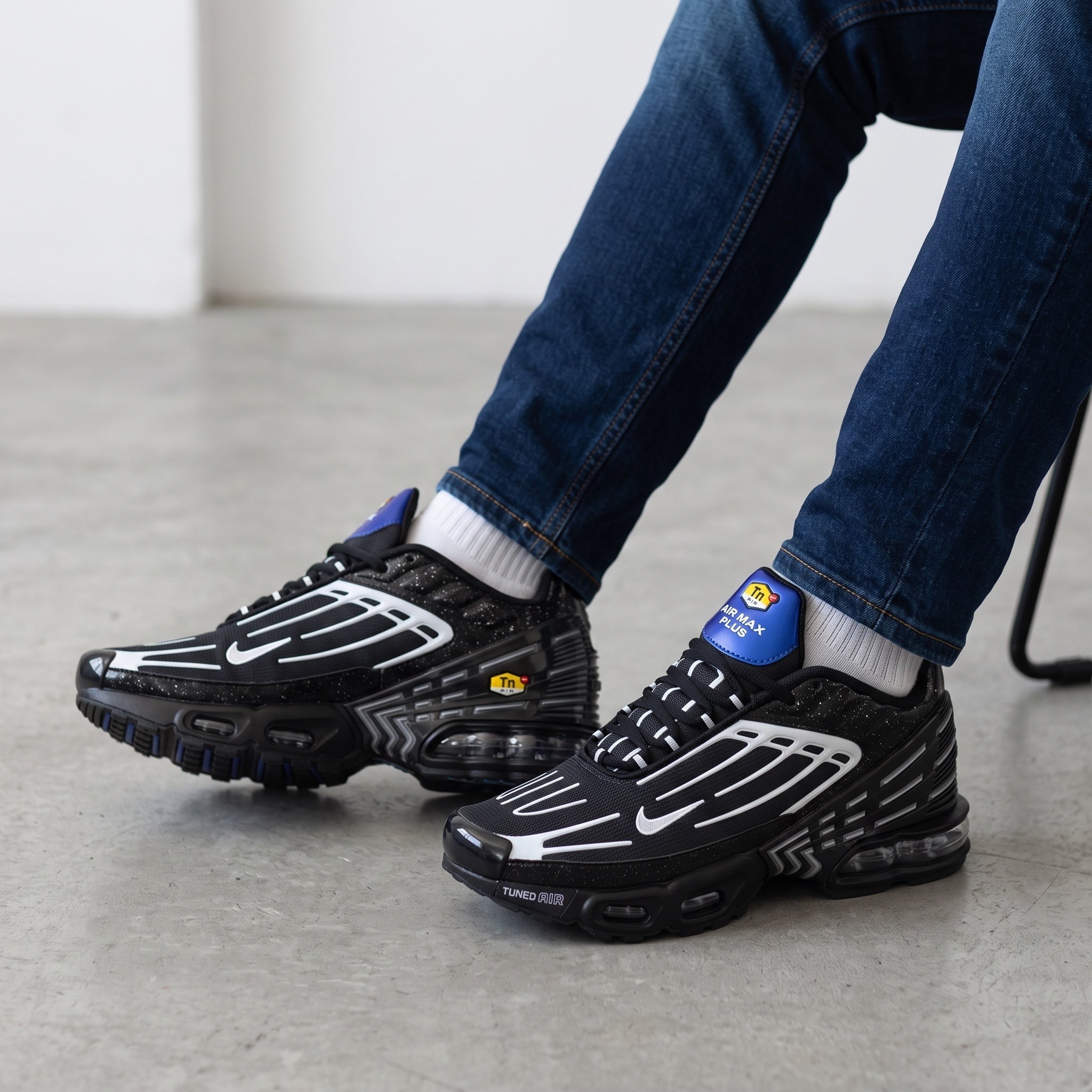 Nike Air Max Plus Tuned Air β Black/Blue π₯π