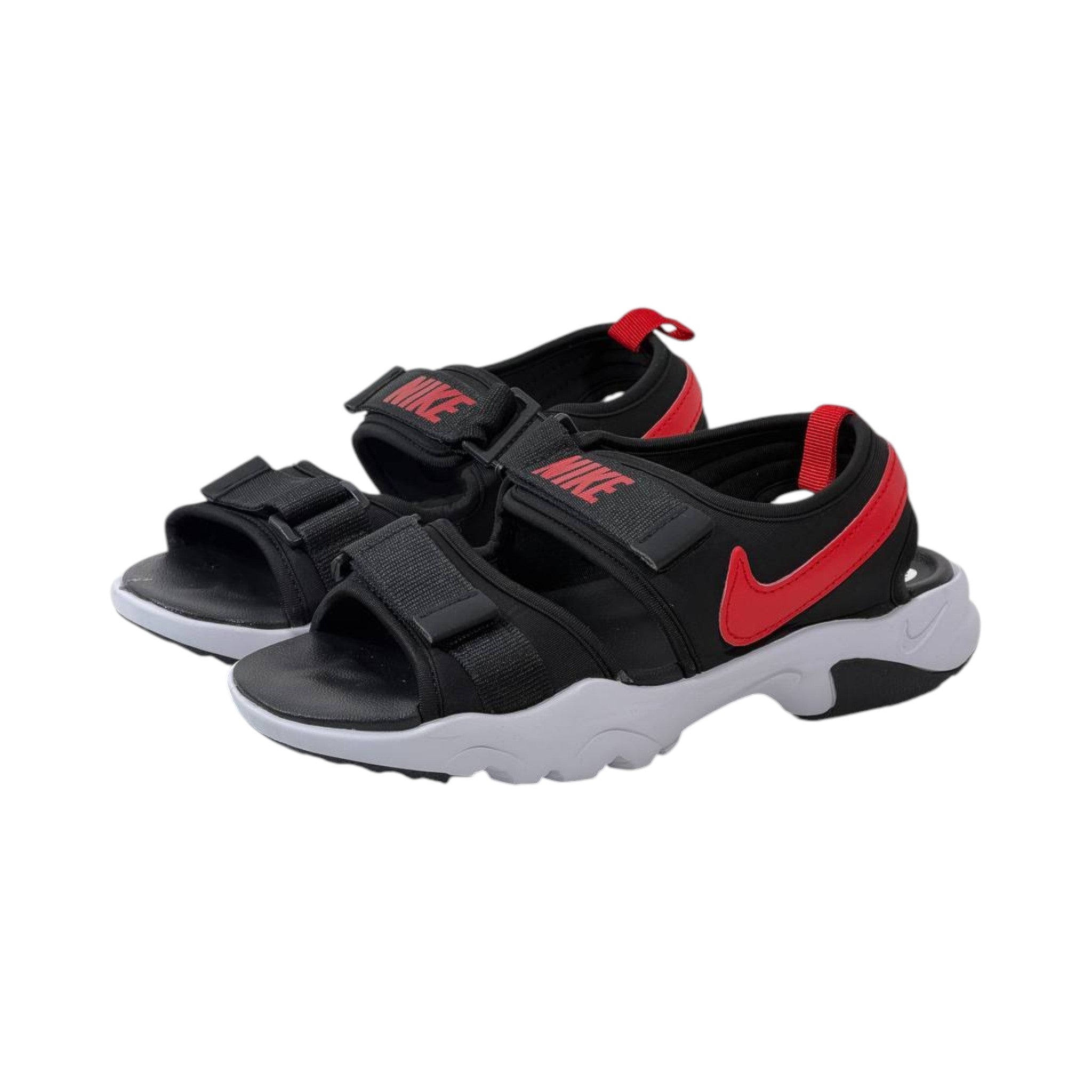🔥 Nike Canyon Sport Sandals – Black & Red Adventure Edition