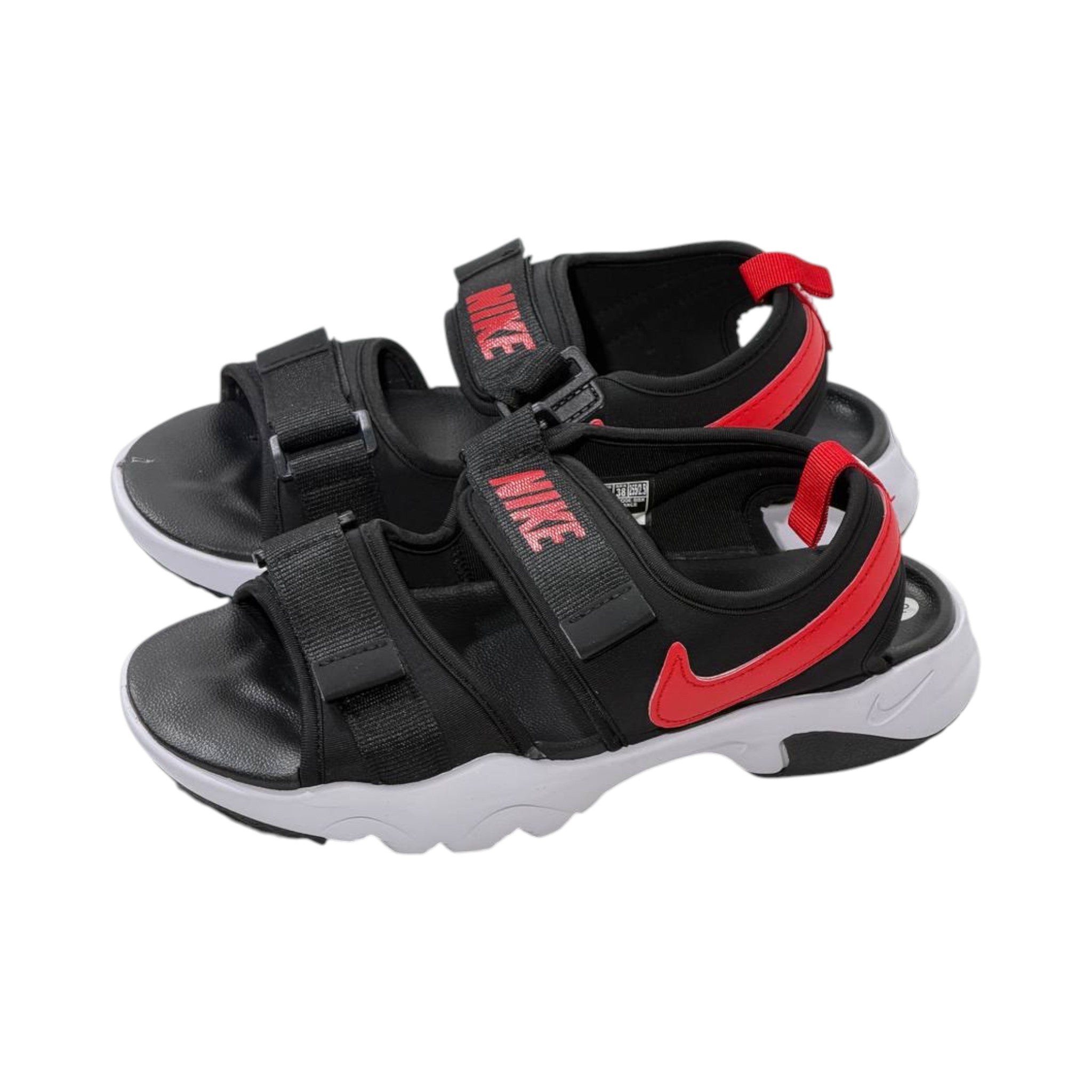 🔥 Nike Canyon Sport Sandals – Black & Red Adventure Edition