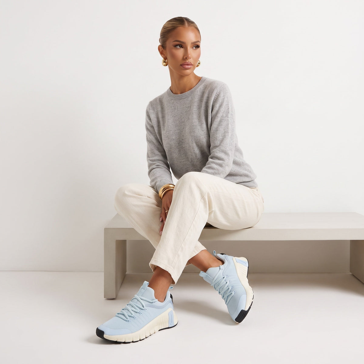 Nike Chunky Runner β Light Blue