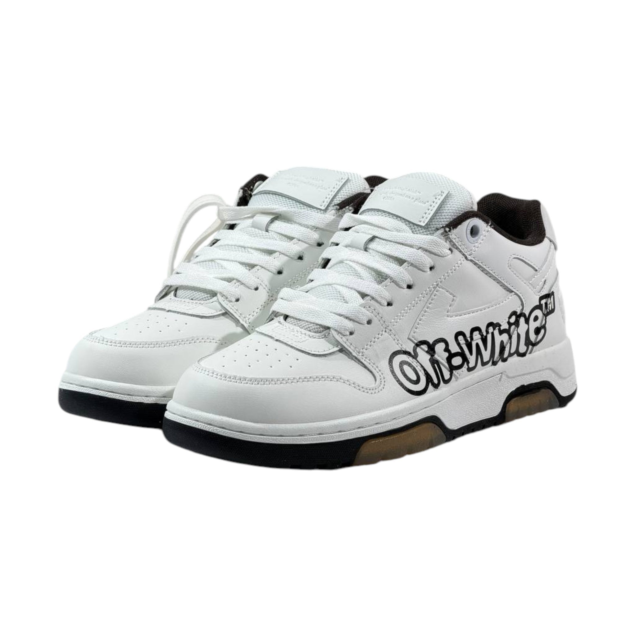 Off-White™ Graffiti Low-Top Sneakers 🤍🖤
