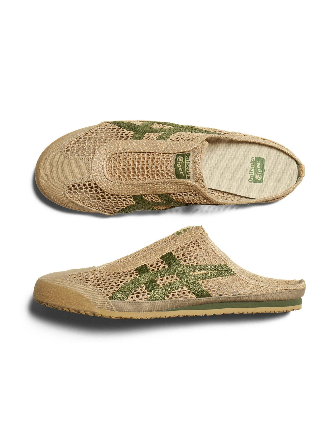 Onitsuka Tiger Mule β Tan & Green