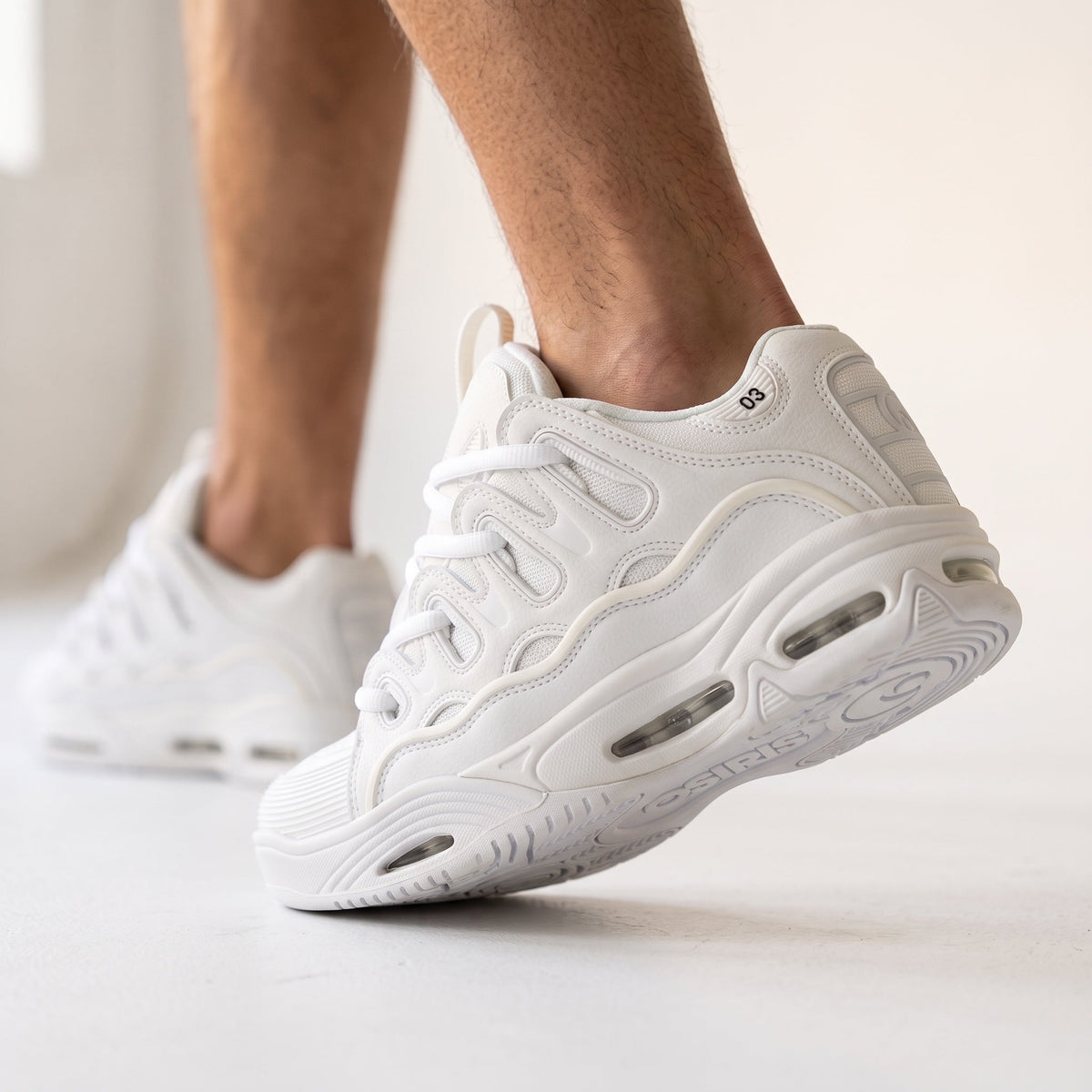 Osiris D3 Triple Sneakers β White