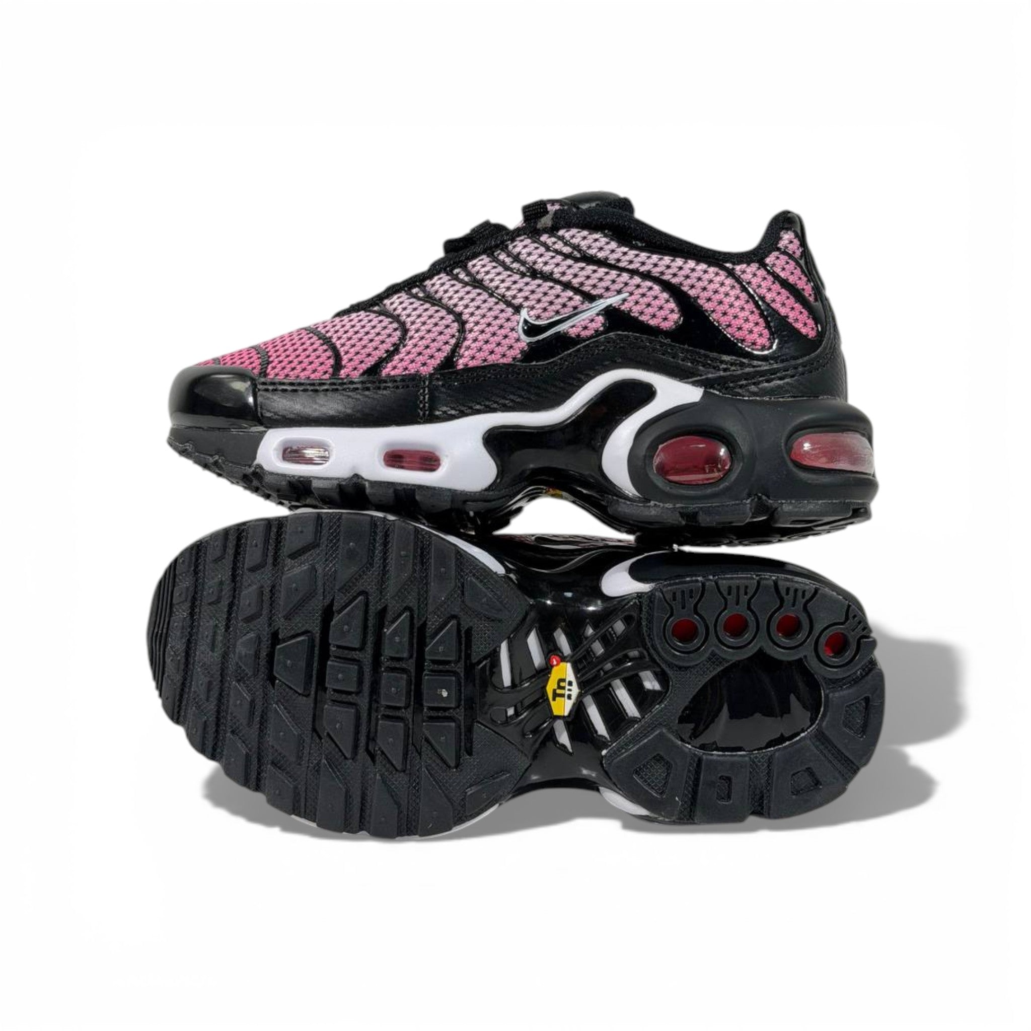 Nike Air Max TN Kids Sneakers β Pink & Black Sporty Comfort ππ