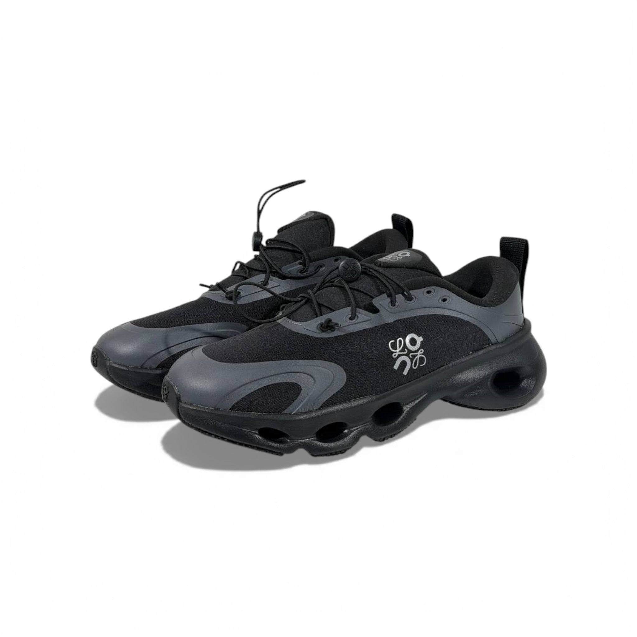 Loewe x On Cloud Black Performance Sneakers – Luxury Sport Collaboration 👟🖤✨