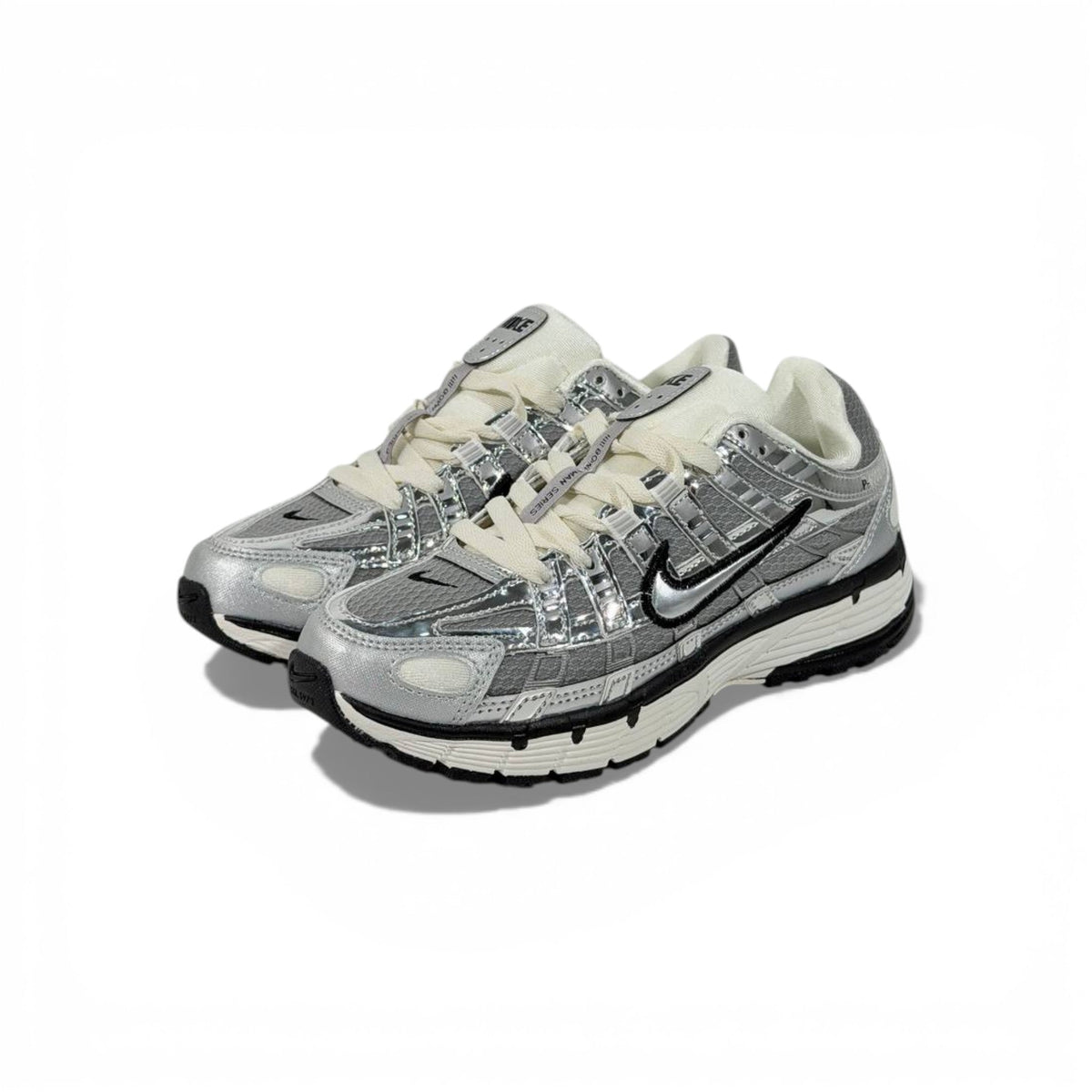 Nike P-6000 Retro Sneakers — Silver