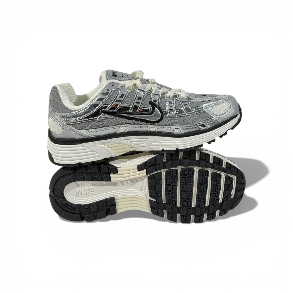 Nike P-6000 Retro Sneakers — Silver