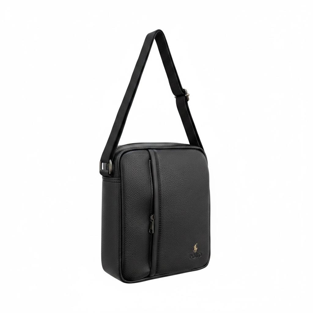 Polo Ralph Lauren Premium Black Crossbody Bag β Elegant Everyday Shoulder Bag π€β¨