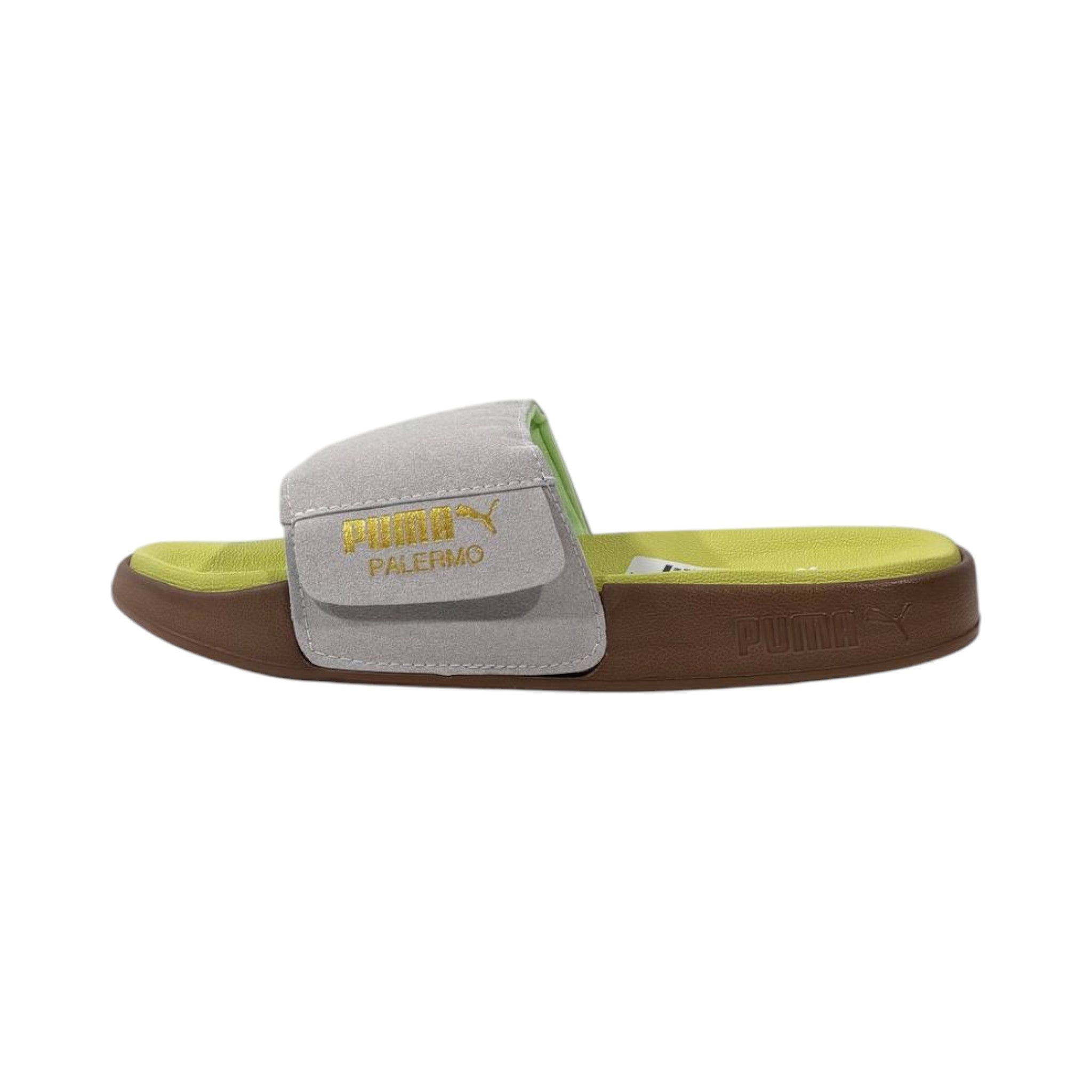 π Puma Palermo Comfort Slides β Lime Green Summer Edition