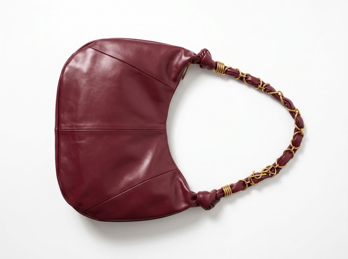 π Saint Laurent Le 5 Γ 7 Hobo Bag β Burgundy Leather Luxury Edition β€οΈβ¨
