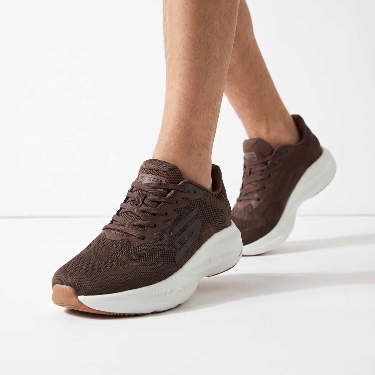 Skechers Mesh Runner Sneaker β Brown