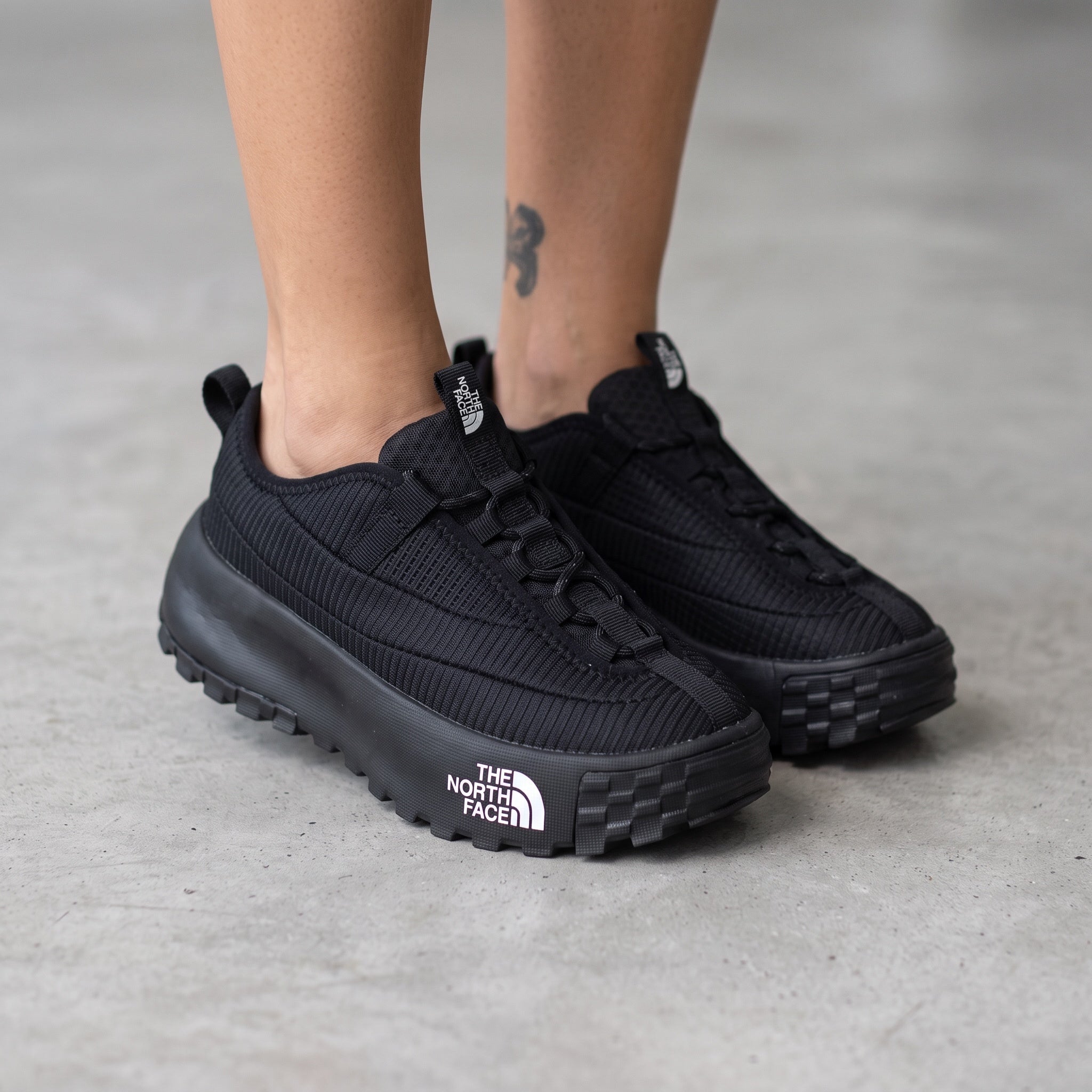 The North Face Trail Sneaker – Black Chunky 🖤