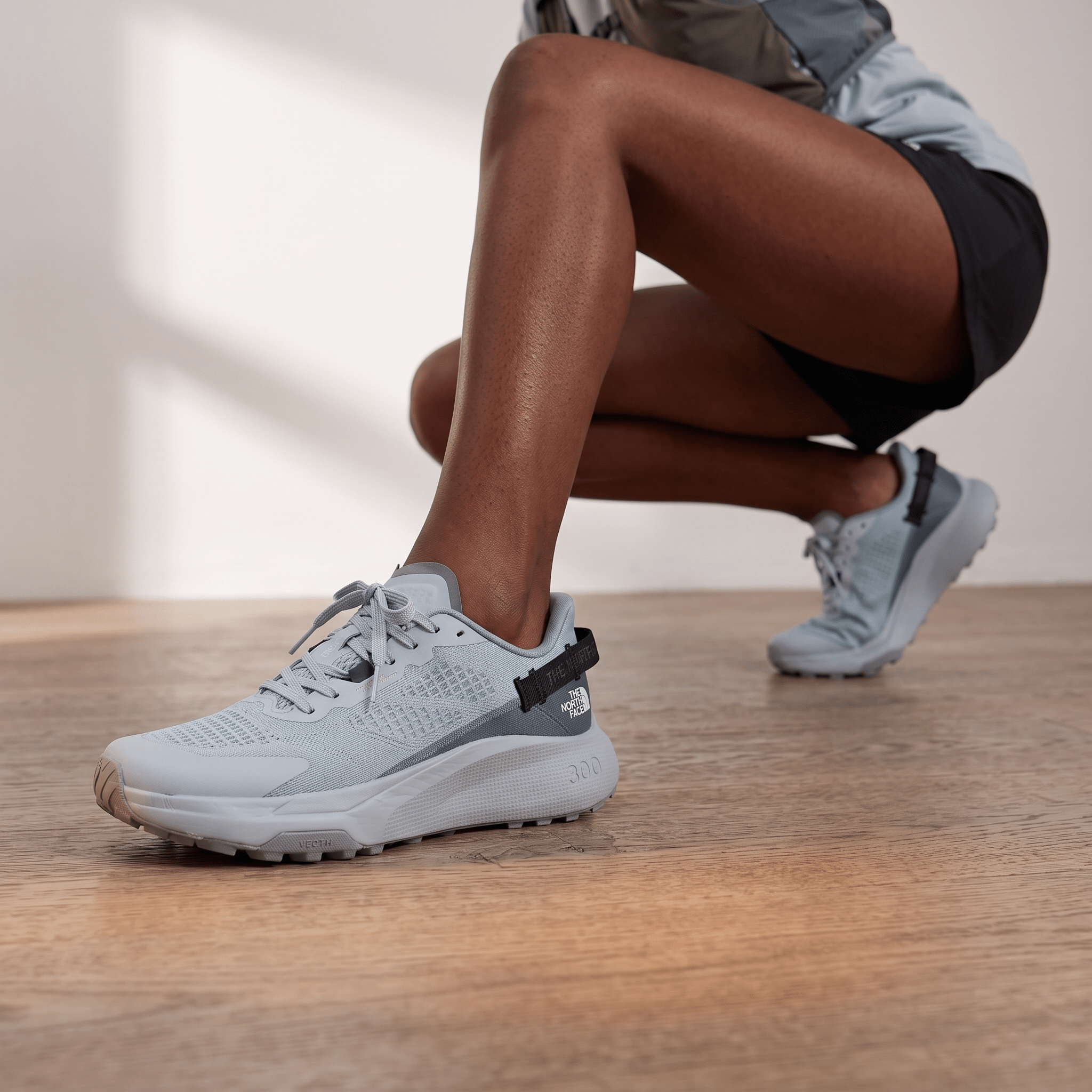 🤍 The North Face VECTIV 300 – Glacier Grey Trail Running Shoes