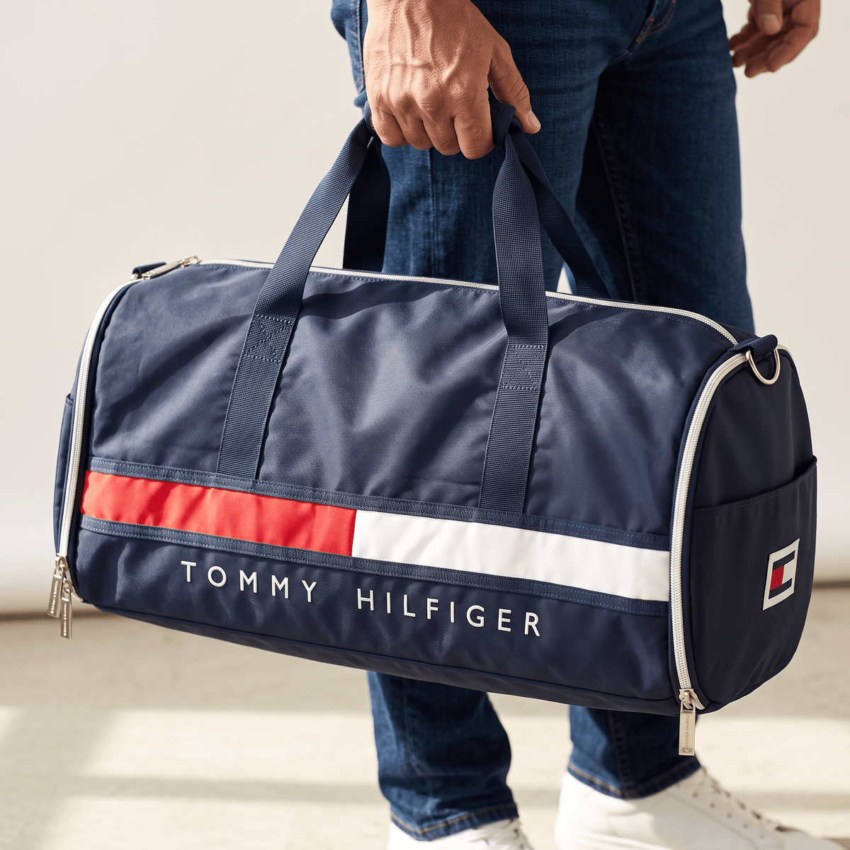 Tommy Hilfiger Travel Duffel Bag — Navy