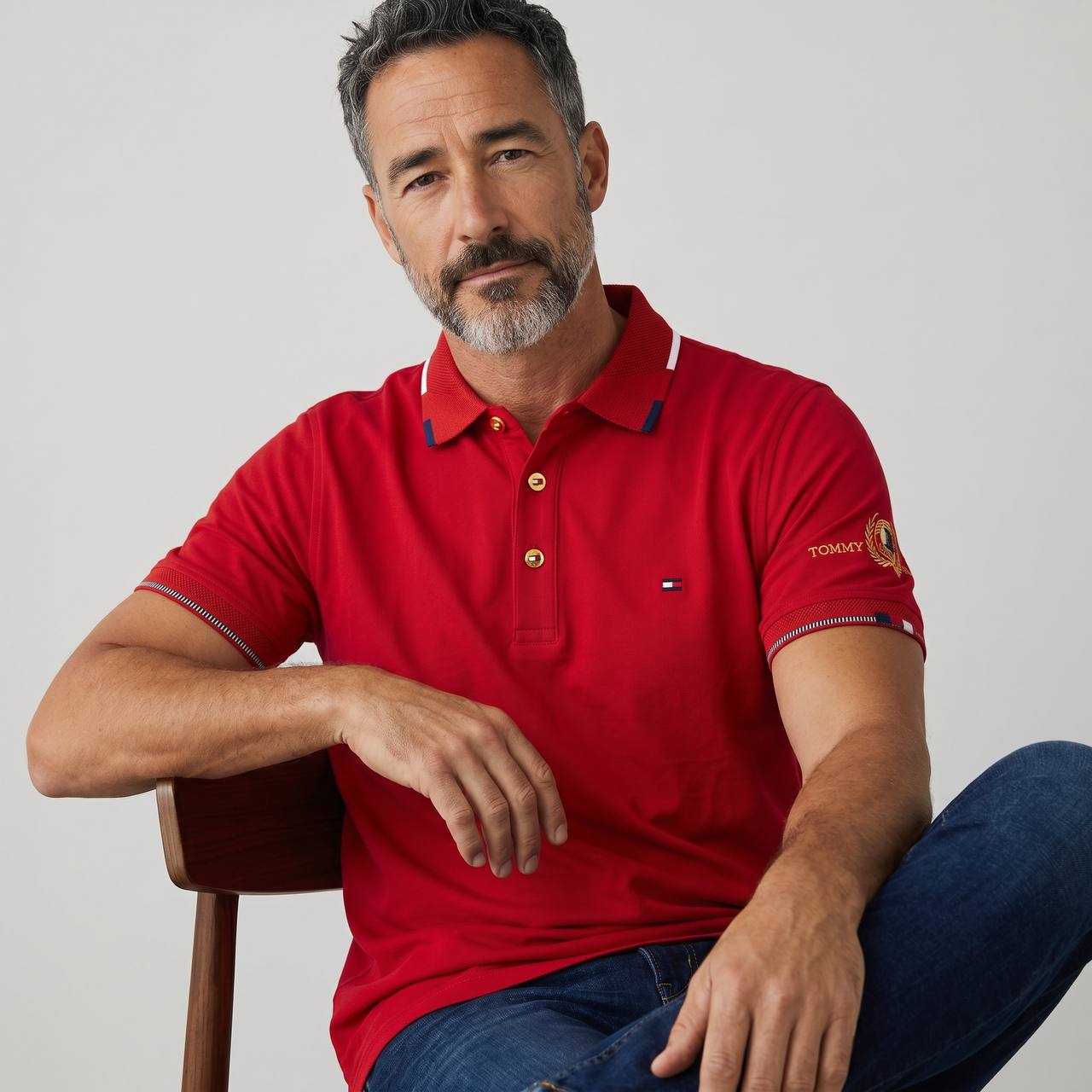 Tommy Hilfiger Premium Polo β Red Edition β€οΈπΊπΈ