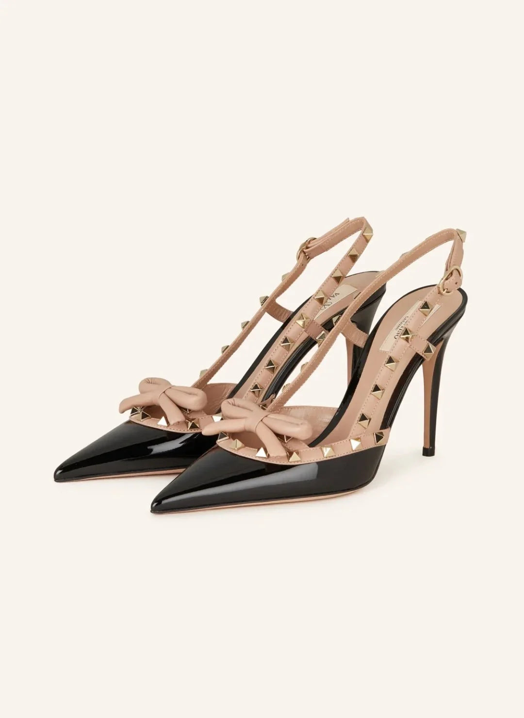 π€ Valentino Rockstud Bow Slingback Pumps