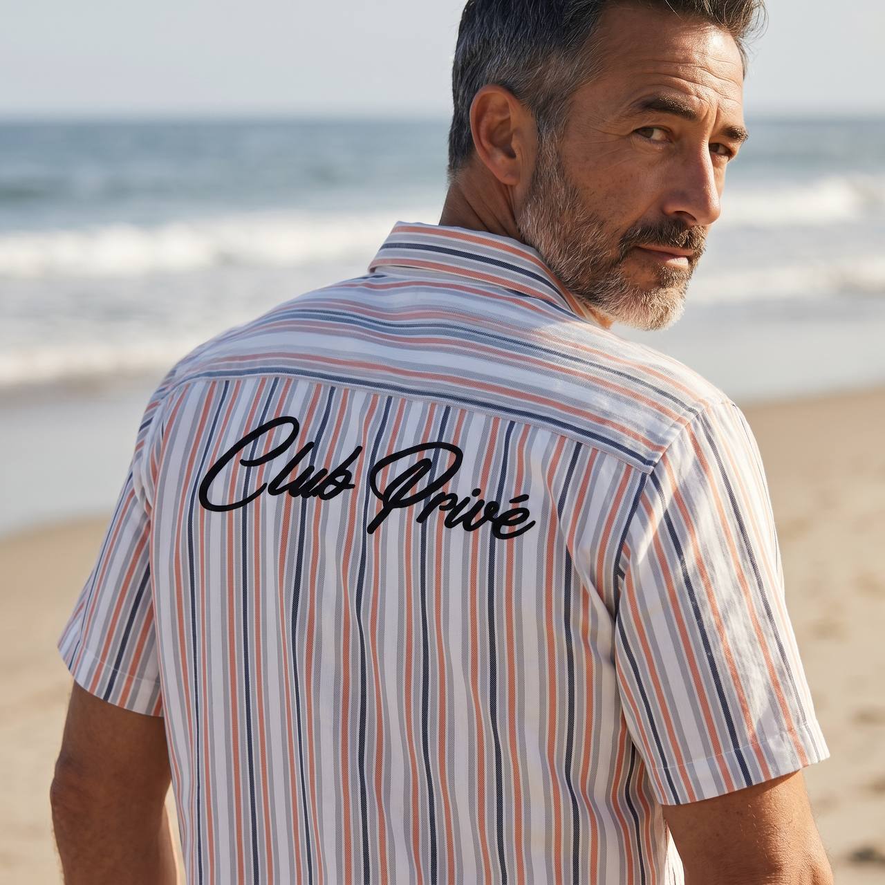 ZARA Club Privé Sunset Stripe Shirt 🌅✨