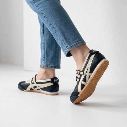 Onitsuka Tiger Mary Jane — Navy & Cream