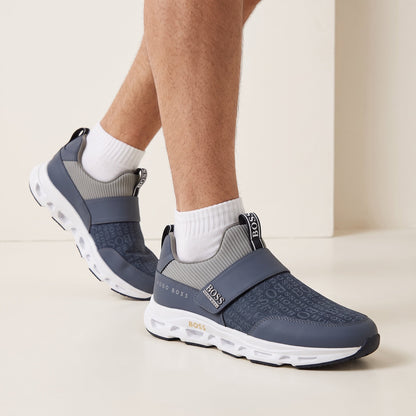 Hugo Boss Monogram Slip-On Trainer