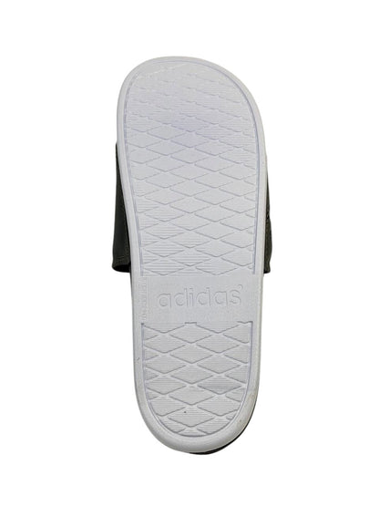 ADIDAS Slides – Grey Logo Edition 🩶⚫