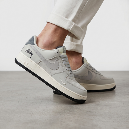 Nike x Stüssy Air Force 1 Low Grey Shadow Edition 👟✨