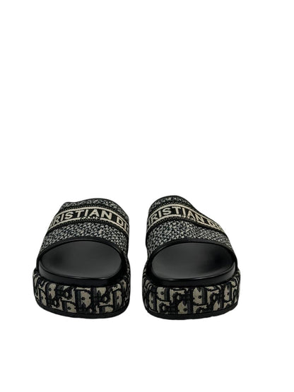 DIOR Slides – Oblique Strap Edition 🖤✨