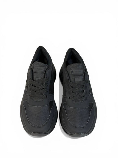 Prada Milano Black Sneakers 🖤⚡ | Stealth Luxury Performance