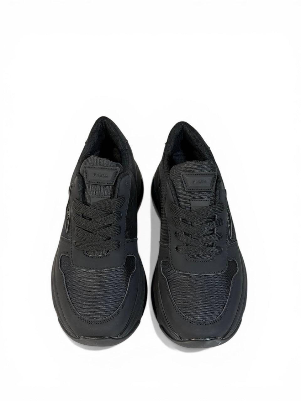 Prada Milano Black Sneakers 🖤⚡ | Stealth Luxury Performance