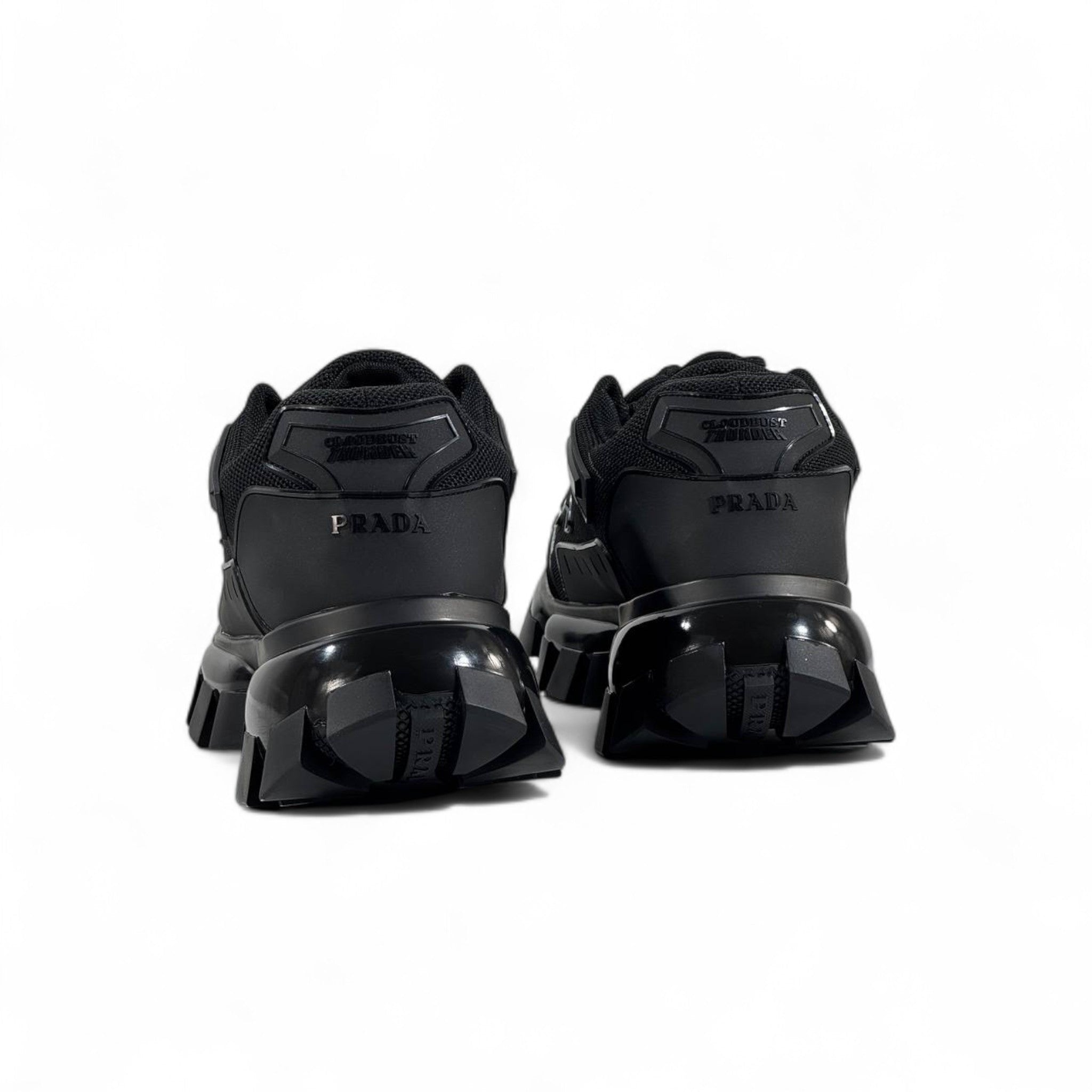 Prada Cloudbust Thunder Sneakers – Triple Black Luxe ⚡🖤