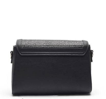 Emily Loran Black Embellished Crossbody Bag 🖤👜✨