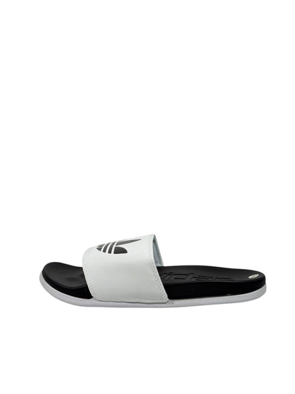 ADIDAS Originals Slides – Black & White Trefoil Edition ⚫⚪