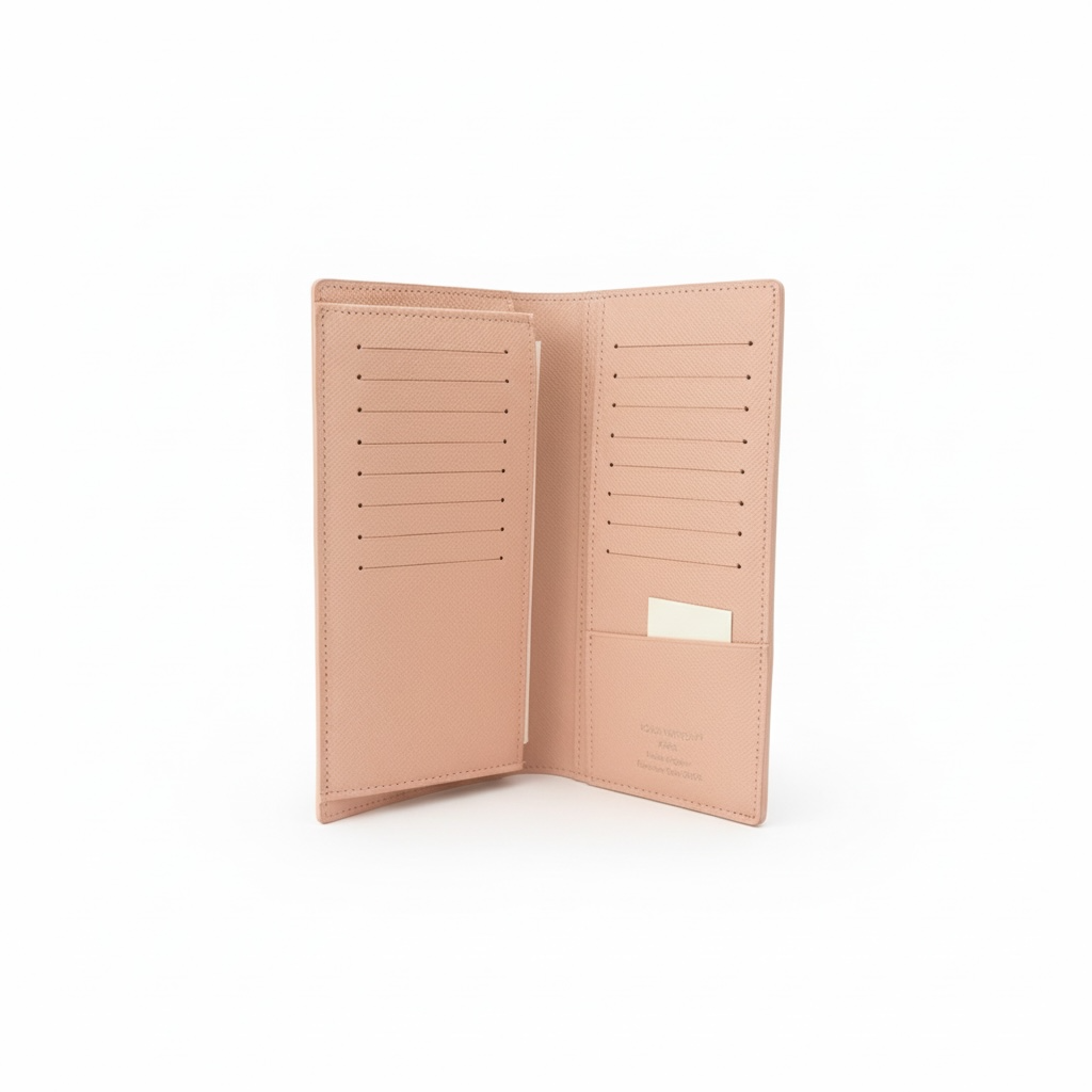 Louis Vuitton Monogram Travel Illustration Long Wallet – Pink 🌸✨