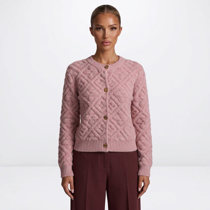 Louis Vuitton Knit Cardigan — Pink