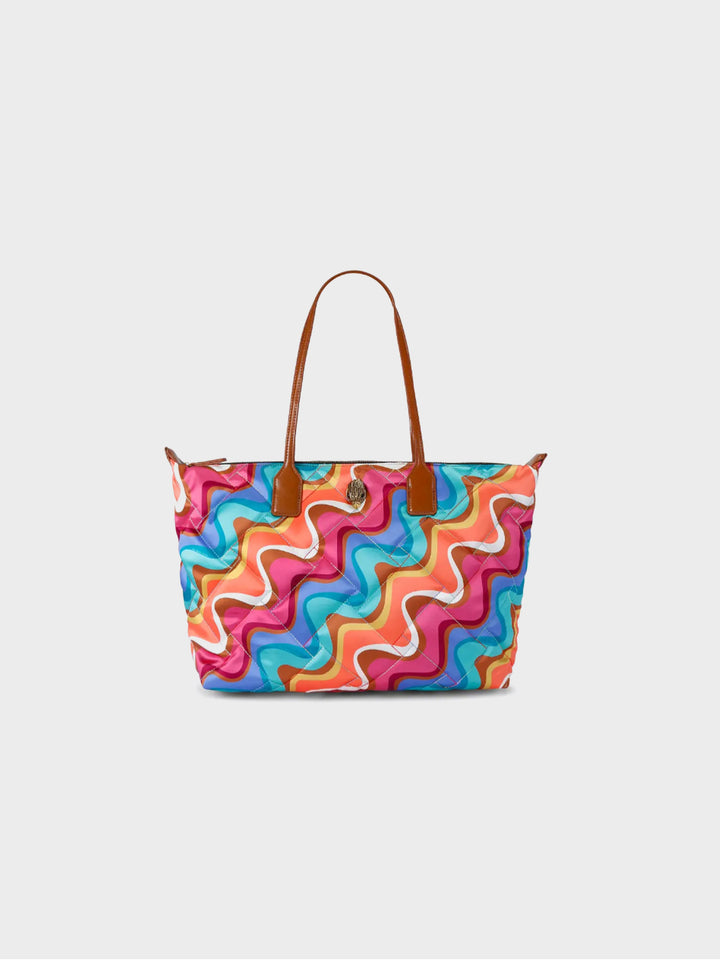 Kurt geiger Quilted Tote – Multi Swirl 👜🌈
