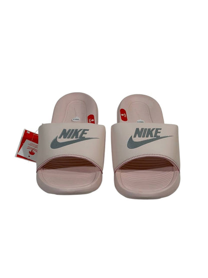 NIKE Nude Slide Sandals – Minimal Pink Edition 🌸✨