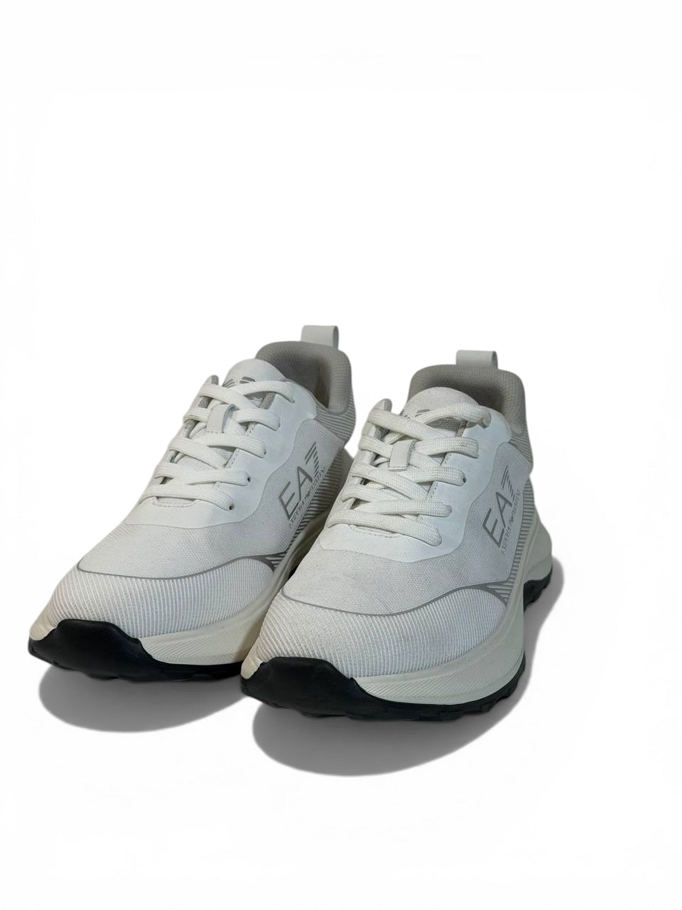 EA7 Emporio Armani White Sneakers 🤍⚡ | Clean Sport Luxury
