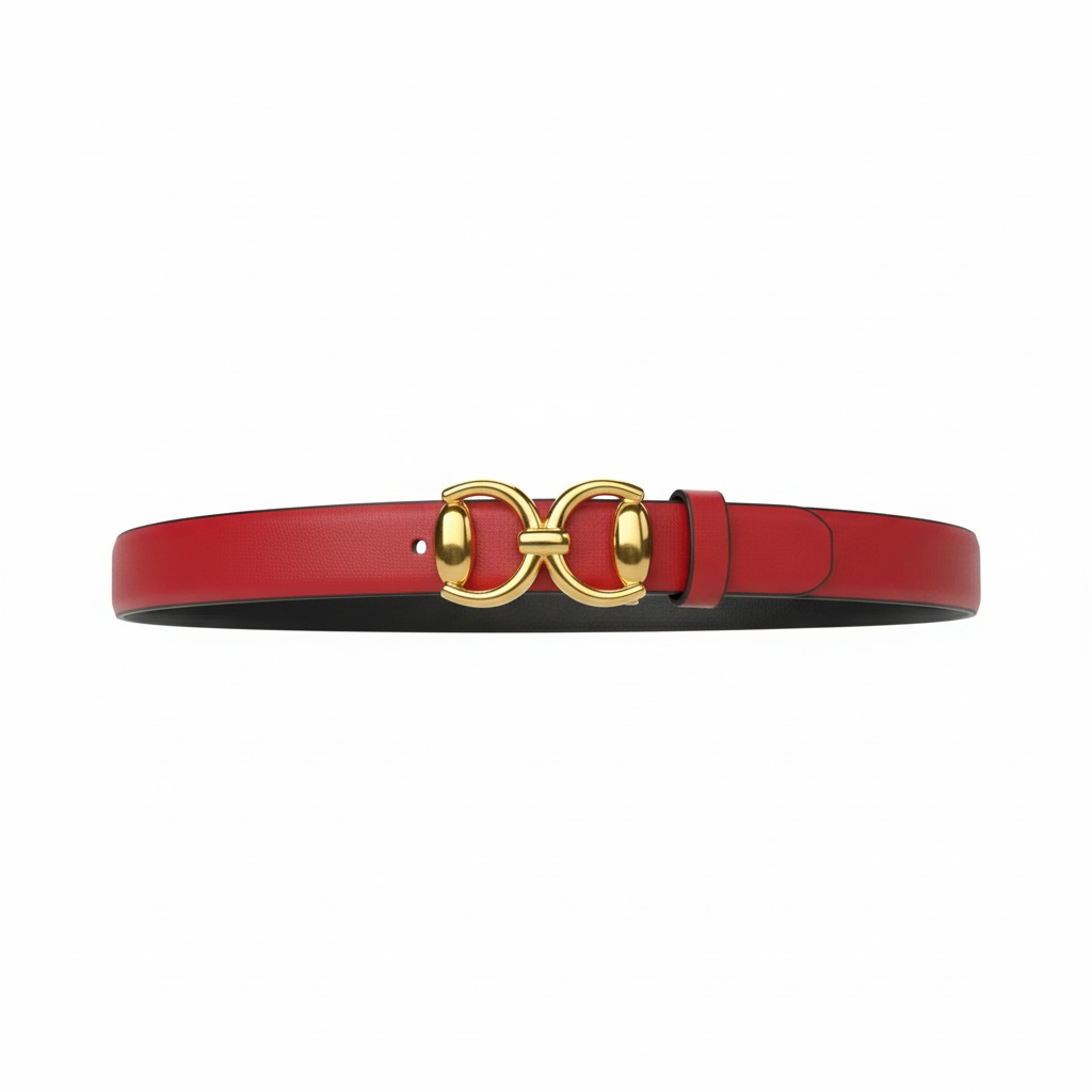 ❤️✨ Gucci Red Leather Belt ✨❤️