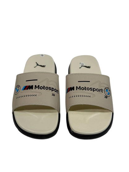 PUMA BMW M Motorsport Slide Sandals – Cream Edition 🤍🏁