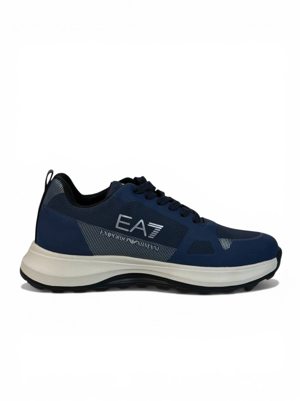 EA7 Emporio Armani Navy Sneakers 👟✨ | Sporty Luxury Comfort