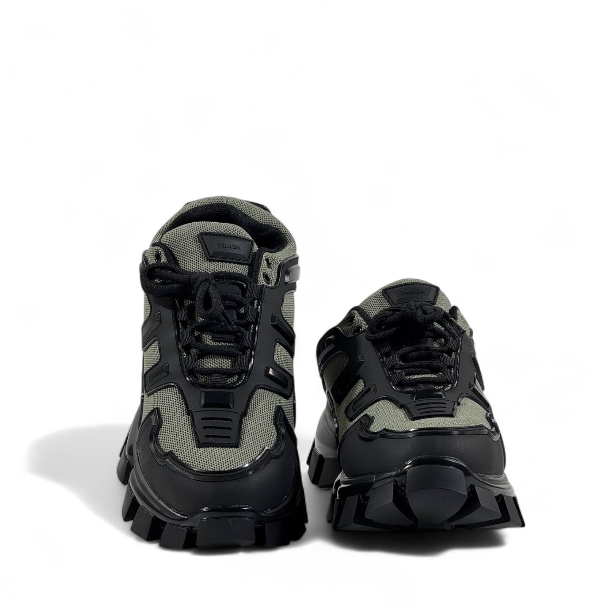 Prada Cloudbust Thunder Sneakers – Black & Olive Edition 🖤💚