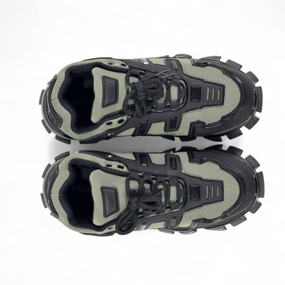 Prada Cloudbust Thunder Sneakers – Black & Olive Edition 🖤💚