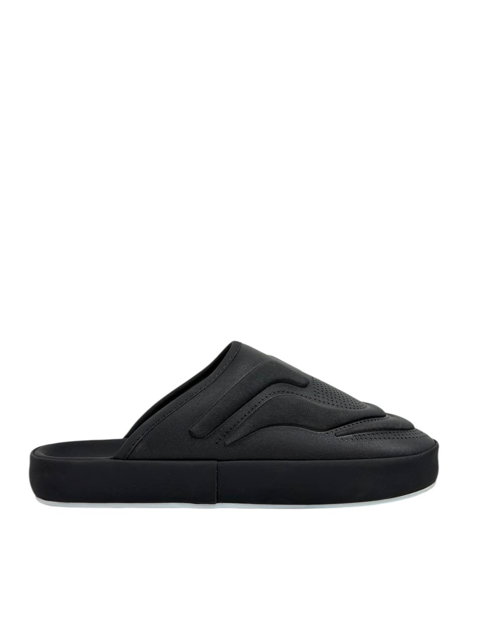 Prada Monolith Foam Slides – Black Minimal Luxury Comfort 🖤⚡