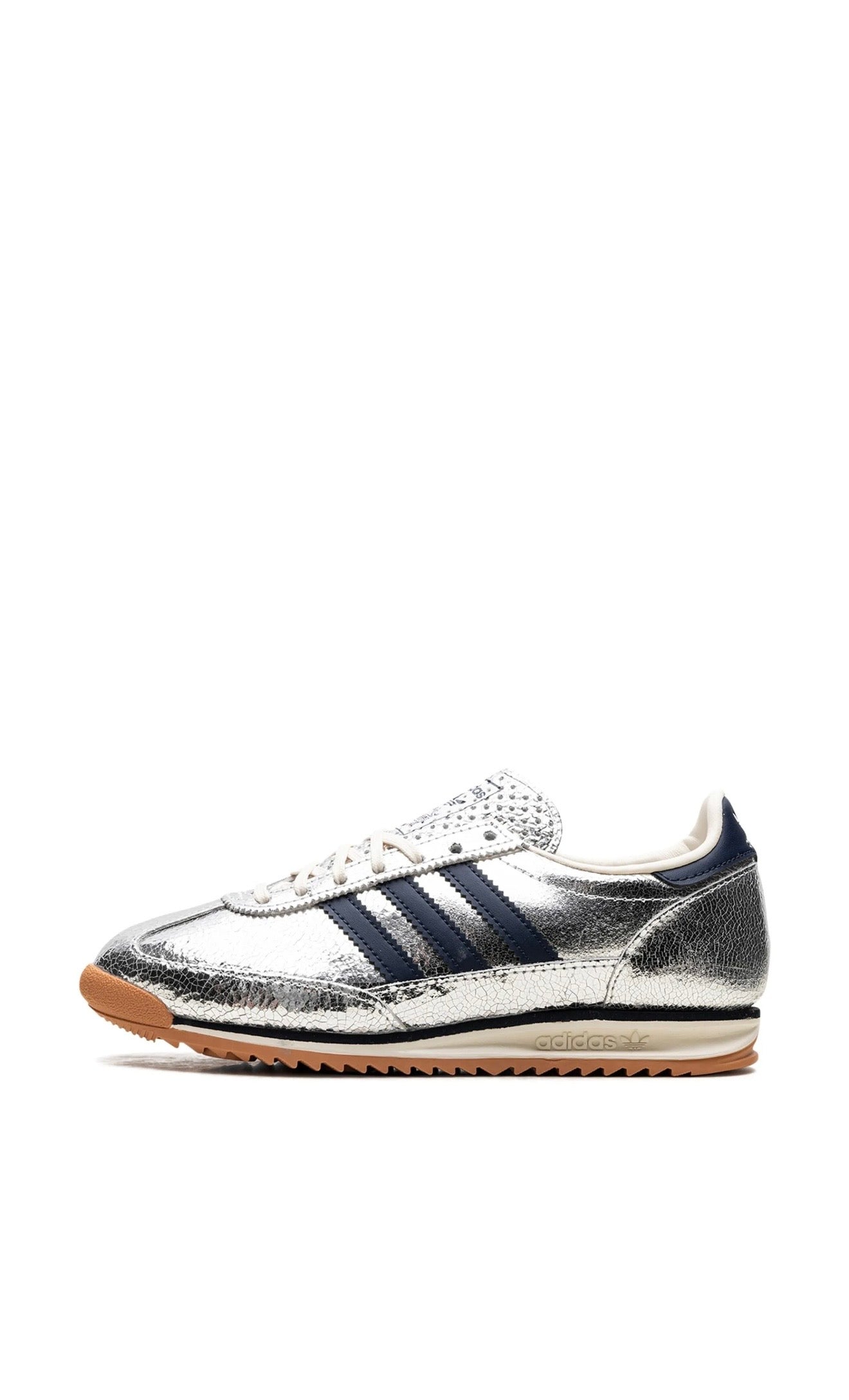 adidas SL 72 Metallic Silver Sneakers 👟✨🩶