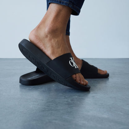 Calvin Klein Slides – Black Logo Sliders 🖤🩴