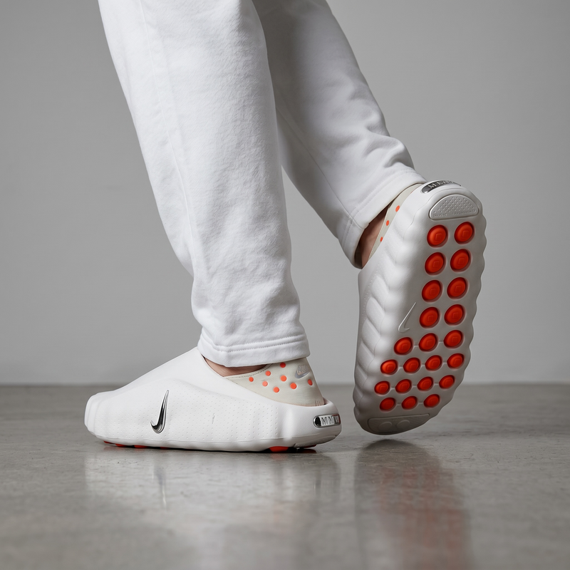 White Comfort Mule Slides – Premium Minimalist Summer Clogs