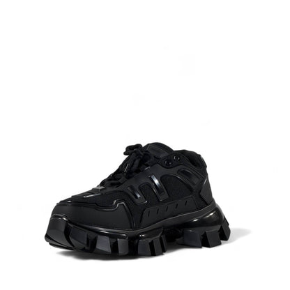Prada Cloudbust Thunder Sneakers – Triple Black Luxe ⚡🖤