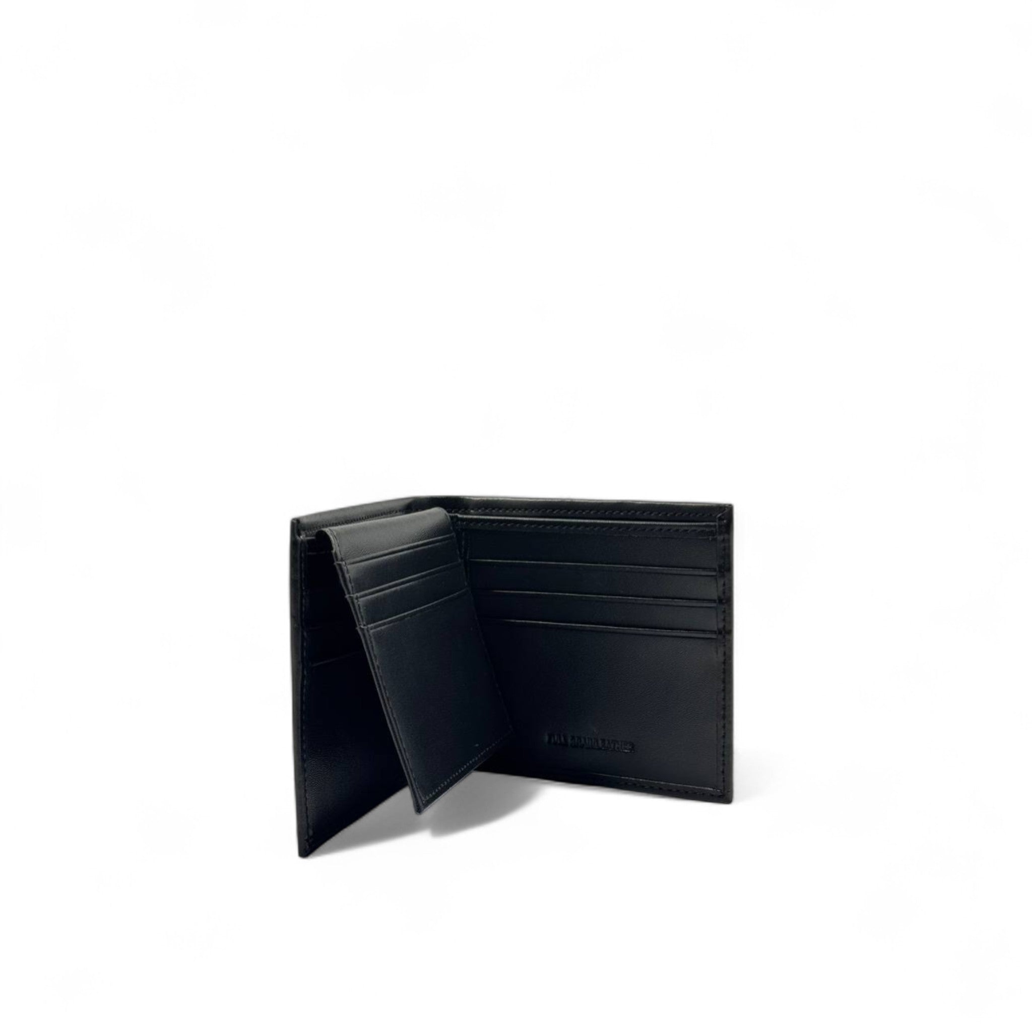 Calvin Klein Black Leather Wallet – Embossed Logo Edition 🖤🪙