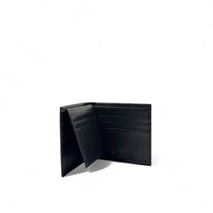 Calvin Klein Black Leather Wallet – Embossed Logo Edition 🖤🪙